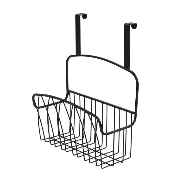 Spectrum Storage Basket, Mech Black Steel Wire Basket, Sink Organization for Kitchen and Bathroom, Diversified Twist Cabinet Door Basket, Multifunctional Wire Storage Rack Spectrum Storage Basket, Mech Black Steel Wire Basket, Sink Organization for Kitchen and Bathroom, Diversified Twist Cabinet Door Basket, Multifunctional Wire Storage Rack